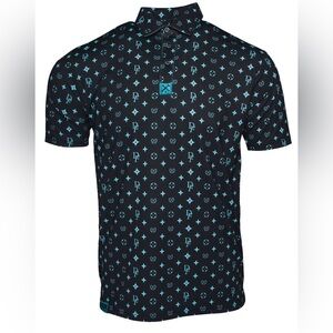 Dixxon Flannel Company Men’s NWT Tiffany Bougie Party Polo 4XL